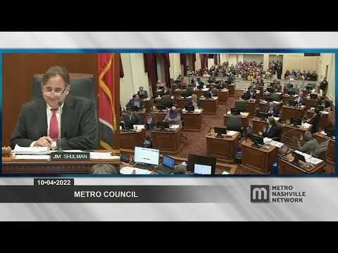 10/04/22 Metro Council Meeting